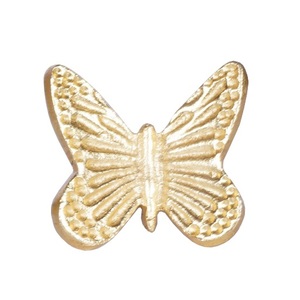 Anneau de serviette en métal rond papillon de luxe fait à la main pour décoration de table de mariage et de fête caractéristique stockée - Product Image 4