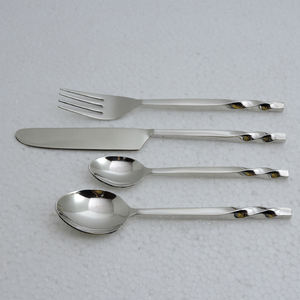 Design unique avec ensemble de 4 couverts de cuisine en argent plaqué de haute qualité, ensemble de vaisselle de cadeau de Noël, ensemble de cuisine - Product Image 6