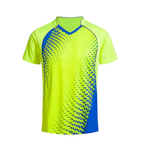 Maillot de Tennis pour adultes avec impression par Sublimation, vêtements courts pour hommes, uniforme 100% en Polyester, séchage rapide, nouvelle collection - Product Image 2