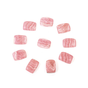 Venta al por mayor calibrado 5X3 a 12X10MM Rodocrosita suelto cabujón de piedras preciosas colgante anillo pendiente collar de fabricación de joyas - Product Image 1