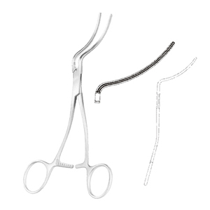 คีมจับหลอดเลือดหัวใจและหลอดเลือดดำ Atrauma ทำจากสแตนเลสสตีล  เป็นเครื่องมือผ่าตัดที่มีความทนทาน รุ่น CS-ACF-2095 รับประกัน 1 ปี - Product Image 3