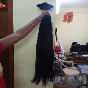 Pelo humano liso a granel sin procesar, pelo indio sin procesar, pelo virgen, cutícula, alignhair, precio al por mayor - Product Image 2