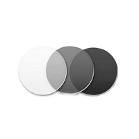 Anteojos ópticos 1,56 Fotocromático Gris Azul Corte Anti Reflejo HMC Lente