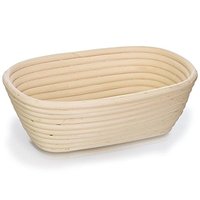 Ustensiles de cuisson à la main indonésien rotin brotform pain épreuvage bannetons panier ovale