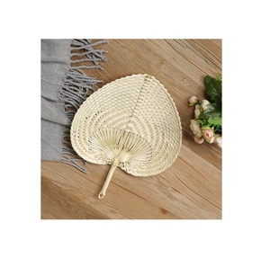 Éventails en feuilles de palmier tressées colorés, éventails en bambou sculptés à la main, technique Gold Data 99 - Product Image 1