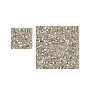 Precio más bajo Diseño de hojas simple y elegante Azulejo esmaltado de piso de cerámica 400x400mm - Product Image 5