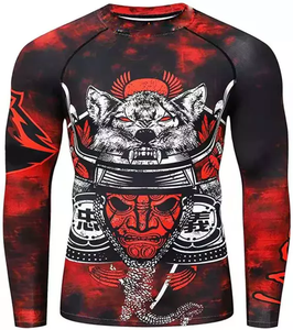 Rashguard — filtre uv imprimé, garde-robe par sublimation, mma, bjj - Product Image 6
