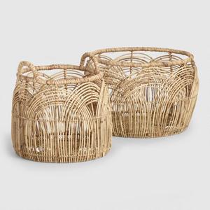 High Quality <b>Laundry</b> <b>Baskets</b> Open Handwoven <b>Rattan</b> <b>Laundry</b> Wicker Storage <b>Baskets</b> Viet Nam +84947900124 - Product Image 3