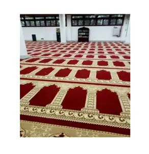 Muslim Wholesale wall to wall prayer room for mosque rolled carpet