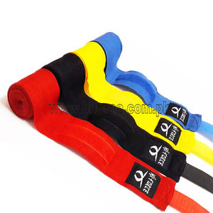 Kickboxing élastique réglable personnalisé, enveloppes de Muay Thai MMA, support de main en caoutchouc respirant pour l'entraînement au poinçonnage - Product Image 6