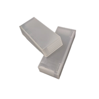 Boîtes de lames de microscope de laboratoire en plastique transparent, 50 pièces/paquet, marque MJ, modèle 0016-3, fabriqué à Taïwan, OEM/ODM/OBM