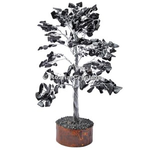 Black Jasper Wire 300 Chips Gemstone <b>Crystal</b> <b>Tree</b> from Rozrin <b>crystals</b> - Product Image 1