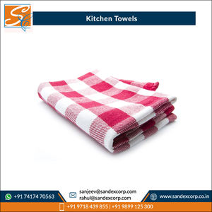 Leading Supplier of Superior Quality Luxury Checkered Design Cleaning Cloths Kitchen <b>Towels</b> at Factory Price - Product Image 3