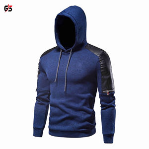 Chándales de algodón con capucha para hombre, ropa de entrenamiento, Jogging, servicio OEM, Logo personalizado, pantalones de manga completa - Product Image 5