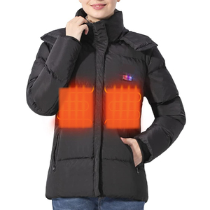 High Quality OEM Custom Waterproof <b>5V</b> <b>Battery</b> Heated Puffer Jacket for Winter Unisex Outdoor Wear - Product Image 2
