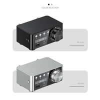 Amplificateur de puissance numérique HIFI pour voiture, 50WX2 stéréo, cinéma maison, lecteur de cartes USB TF