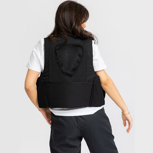 Gilet sans manches pour homme, style décontracté, printemps-automne, fermeture éclair, coupe ajustée, personnalisable, haute qualité, élégant, style hip-hop, OEM - Product Image 4