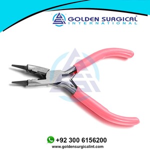 Herramienta de alicates de joyería de empalme y fijación antideslizante con mango rosa bonito para accesorios de bricolaje MOQ bajo - Product Image 5