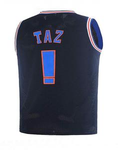 Maillot de basket-ball unisexe TAZ Movie Space Jam Sports Shirts Formula1 Industries Anti-UV Séchage rapide Respirant - Product Image 1