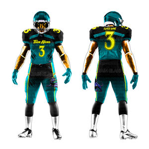 2025 nouveauté équipe porter des uniformes de Football américain Top qualité Durable personnalisé sublimé uniformes de Club de sport - Product Image 6