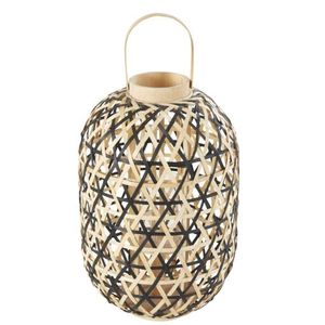 La mejor opción vintage linterna ratán bambú básico elegante mesa candelabros de Bambú - Product Image 2