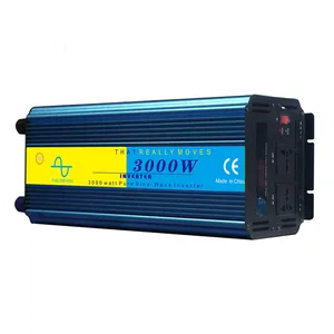 Universal Pure Sine Wave Power Inverter for Car Power Bank 3000 Watt DC to AC Car Power Inverter
