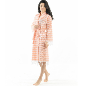 Nueva Toalla de algodón elegante de secado rápido y Albornoz Hotel y SPA toalla Peshtamal turca comprar a buen precio - Product Image 2