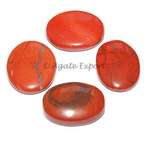 พลอยธรรมชาติทรงหลวม,พลอยสีม่วงแดงอัญมณีทรงหลังเบี้ย - Product Image 1