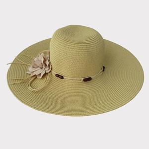 Sombrero de Paja de Rafia Unisex de Vietnam, Nuevo, Estilo Panamá, para Niños y Adultos, Artesanía con Diseño Liso para Viajes y Pesca - Product Image 6