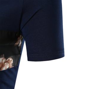 Camiseta de manga corta personalizada para hombres, camisa de diseño de marca a granel, usos promocional, venta al por mayor, de Albania - Product Image 3