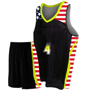Maillot et short de basket-ball unisexe personnalisé par sublimation OEM - Product Image 3