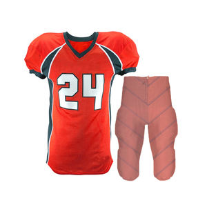 Football uniform sublimation uniform less price high price new brand top quality american football uniform - Product Image 5