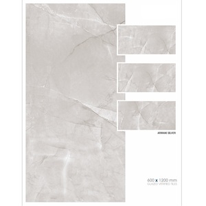 Carreaux de sol en céramique et marbre, design pierre naturelle, 60x120cm - Product Image 5