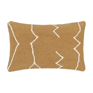 Fundas de almohada con borlas de algodón tejidas de estilo marroquí, funda de cojín con mechones bohemios, funda decorativa para el hogar, poliéster tejido decorativo - Product Image 1