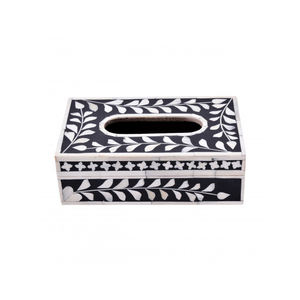 Boîte de serviette de haute qualité, boîte à mouchoirs indienne, incrustation de résine décorative, vaisselle, vente en gros, porte-mouchoirs en résine par Axiom Home Accents - Product Image 5