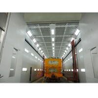 Cabine de peinture Metro, cabines de peinture pour trains avec équipements de chariot, salle de peinture ferroviaire