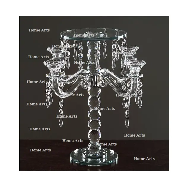 Высокое качество акриловые и хрустальные канделябры Центральная Подставка под индивидуальные размеры свечи для свадебного декора