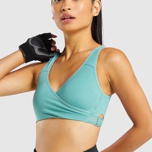 Soutien-gorge de sport pour femme PIHA SPORTS Super Confort, dos nageur, 100 % nylon, maintien moyen, coussinets amovibles, grande taille, bralette - Product Image 2