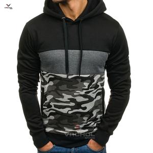Sweat à capuche de sport pour hommes, logo personnalisé imprimé, OEM, de bonne qualité, - Product Image 2