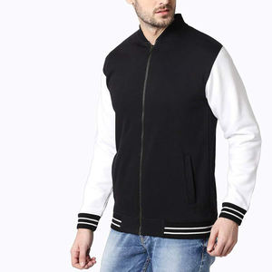 Chaqueta de algodón satinada para hombre y mujer, Cazadora bomber de alta calidad, 100% - Product Image 3