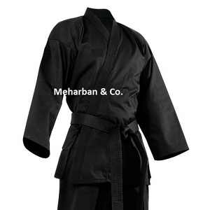 Uniformes de karaté en toile confortables et personnalisables (unisexe) - Product Image 5