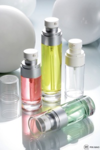 Ví dụ như loạt mỹ phẩm chai 30ml 60ml 80ml 100ml ABS nhựa với bơm con dấu cho dầu gội Lotion mỹ phẩm bao bì - Product Image 3