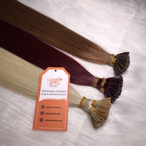 Prix de gros Kératine I Tip Extensions de cheveux humains droits Grand stock Cheveux de matière première - Product Image 2