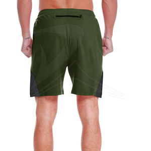 Men's Casual Gym Workout Swim Shorts <b>Drawstring</b> Closure Breathable Canvas 100% Cotton Waterproof Wholesale Heat-Transfer Printed - Product Image 4
