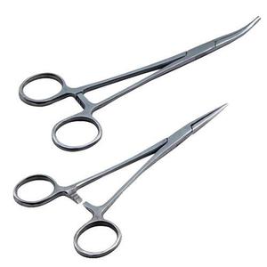 Instrumento quirúrgico de la mejor calidad, de 14cm pinza hemostática, recta y curvada - Product Image 6