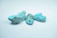 Pierre précieuse turquoise d'Arizona, pierre brute naturelle de haute qualité, provenant des mines d'Arizona, taille moyenne de 10 à 50 grammes