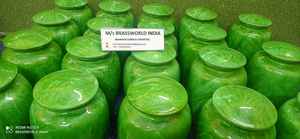 Urna Funeraria de Aluminio Verde, Estilo Americano, para Adultos, Fabricante y Proveedor Brassworld India BRU-4442 - Product Image 4