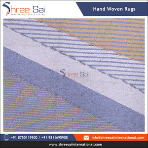 Tapis rectangulaires tissés à la main en coton de haute qualité pour le bureau à bas prix du marché. - Product Image 3