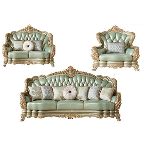 En gros Européenne Meubles pour Salon Style Français Élégant Salon Canapé Ensembles Vente Chaude Classique Canapé 6 Places Se - Product Image 1