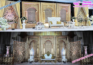 Marcos traseros de aspecto eminente para escenario de boda, Marcos traseros de diseño exclusivo, nuevos - Product Image 4